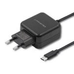 Carregador Qoltec 50197 USB Tipo C 2.4A 5V Preto 1m Carregador Qoltec 50197 USB Tipo C 2.4A 5V Preto 1m