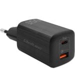 Fuente de Alimentacion Qoltec 65W Modelo 50766 Carga Rapida Ultra Charge USB-C/USB-A Interior Negra Fuente de Alimentacion Qoltec 65W Modelo 50766 Carga Rapida Ultra Charge USB-C/USB-A Interior Negra