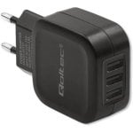 Qoltec 50191 Carregador Universal Interior 3x USB Tipo C 17W Preto Qoltec 50191 Carregador Universal Interior 3x USB Tipo C 17W Preto