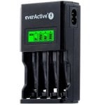 Carregador de Pilhas Everactive NC450B LCD Preto 4 Pilhas AA/AAA NiMH Proteção Carregador de Pilhas Everactive NC450B LCD Preto 4 Pilhas AA/AAA NiMH Proteção