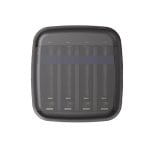 Carregador de Pilhas XTR BC4 AA AAA Universal USB 4 Slots Proteção Polaridade