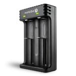 Carregador Everactive LC200 USB para Baterias AA AAA Li-Ion Proteção Avançada Carregador Everactive LC200 USB para Baterias AA AAA Li-Ion Proteção Avançada