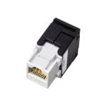 Connettore RJ45 Roline MB001 Cat5e Femmina Dritto Nero Bianco Termoplastico Connettore RJ45 Roline MB001 Cat5e Femmina Dritto Nero Bianco Termoplastico