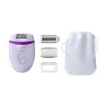 Depiladora Philips Satinelle Essential Luz Opti-Light AC 2 Velocidades Púrpura Depiladora Philips Satinelle Essential Luz Opti-Light AC 2 Velocidades Púrpura