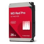 Disco Duro Western Digital Red Pro WD260KFGX 26TB HDD 287MB/s SATA III NAS