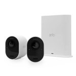 Caméra de surveillance ARLO Ultra2 4K Vision Nocturne Intérieur et Extérieur Contrôle Vocal Audio Bidirectionnel