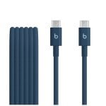 Cavo USB-C Apple Beats 1,5 m maglia Navy ricarica rapida USB 2.0 Cavo USB-C Apple Beats 1,5 m maglia Navy ricarica rapida USB 2.0