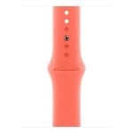 Pulseira Apple MDT04ZM/A Watch Laranja M/L Fluoroelastômero para 38-42mm Pulseira Apple MDT04ZM/A Watch Laranja M/L Fluoroelastômero para 38-42mm