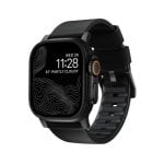 Cinturino Apple Active Pro Nomad 46mm Nero pelle impermeabile FKM