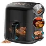 Fritadeira de ar Cecotec Cecofry&Grill Smokin'Prime 8,5L 2300W com resistência dupla e função fumador