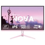 Monitor Arozzi Nova 27" Quad HD 180Hz IPS 1ms Altavoces Rosa