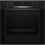 Horno elétrico Bosch Serie 4 HQA334EB3 71L Preto conveção forçada autolimpeza Horno elétrico Bosch Serie 4 HQA334EB3 71L Preto conveção forçada autolimpeza