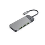 Hub Green Cell 7 puertos 5000 Mbit/s modelo HUBGC01 Power Delivery 85W y lector SD