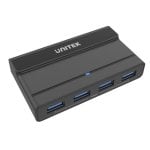 Switch KVM UNITEK H1310A 2 Portas USB-C Hub USB 3.2 Preto ABS Switch KVM UNITEK H1310A 2 Portas USB-C Hub USB 3.2 Preto ABS