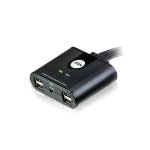 Switch USB ATEN 4 porte USB 2.0 modello US424 con selettore remoto