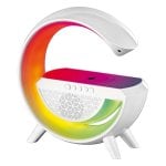 Lampada Activejet AJE-SOLO RGB LED Bluetooth HiFi Caricatore Wireless Bianco Lampada Activejet AJE-SOLO RGB LED Bluetooth HiFi Caricatore Wireless Bianco