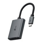 Lecteur de cartes TP-Link UA430C USB-C SD microSD UHS-I aluminium Lecteur de cartes TP-Link UA430C USB-C SD microSD UHS-I aluminium