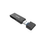 Lettore di schede UNITEK Y-9327A USB 3.2 Gen 1 Nero 2 Slot