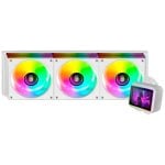 Mars Gaming Ml-visionii360 Refrigeración Líquida Aio 600w Tdp Bomba 4ª Gen 3x Ventiladores Blanco
