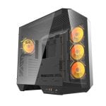 Torre PC darkFlash DY470 Black Full Tower cristal templado 4x ARGB/PWM Torre PC darkFlash DY470 Black Full Tower cristal templado 4x ARGB/PWM