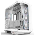 PC-Gehäuse darkFlash DY470 White Full Tower 330° Glas ARGB 4 Lüfter PC-Gehäuse darkFlash DY470 White Full Tower 330° Glas ARGB 4 Lüfter