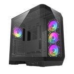 Caja PC darkFlash DY570 Black Full Tower Vidrio Curvo 4xARGB ATX Caja PC darkFlash DY570 Black Full Tower Vidrio Curvo 4xARGB ATX