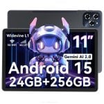 Tablet BESTTAB W90 11" 256GB 4G LTE 8000mAh Android 15 Cinzenta