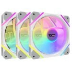 Kit 3 en 1 de ventilateur supplémentaire ARGB PWM darkFlash DM12 PRO 120 mm 800-1600 tr/min