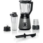 Batidora de vaso Bosch Serie 4 MMB6177S 1,5L 1200W acero inoxidable picahielos