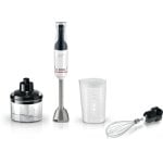 Batidora de inmersión Bosch Serie 4 MSM4W221 600W vaso 0,6L acero/plástico