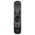Comando Universal Savio RC-24 LG Smart cursor e voz Preto Comando Universal Savio RC-24 LG Smart cursor e voz Preto
