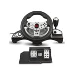 Volante NanoRS RS700 270° USB Alámbrico Multiplataforma con Pedales Volante NanoRS RS700 270° USB Alámbrico Multiplataforma con Pedales