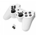 Gamepad Esperanza EGG108W Sans Fil PC Playstation 3 2,4 GHz Noir Blanc Gamepad Esperanza EGG108W Sans Fil PC Playstation 3 2,4 GHz Noir Blanc