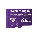 Scheda MicroSD Western Digital WD Purple SC QD101 64GB MicroSDXC Classe 10 U1