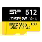 Scheda MicroSD Silicon Power Inspire 512GB UHS-I Classe 10 170MB/s Scheda MicroSD Silicon Power Inspire 512GB UHS-I Classe 10 170MB/s