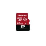 MicroSDXC Patriot PEF64GEP31MCX 64GB 100MB/s UHS-I U3 V30 Adattatore SD incluso MicroSDXC Patriot PEF64GEP31MCX 64GB 100MB/s UHS-I U3 V30 Adattatore SD incluso