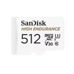 Scheda MicroSDXC SanDisk SDSQQNR-512G-GN6IA 512 GB Classe 10 Bianco Scheda MicroSDXC SanDisk SDSQQNR-512G-GN6IA 512 GB Classe 10 Bianco