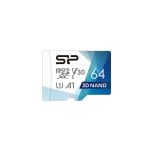 Carte MicroSD Silicon Power Superior Pro 64GB UHS-III 100MB/s Adaptateur SD Carte MicroSD Silicon Power Superior Pro 64GB UHS-III 100MB/s Adaptateur SD