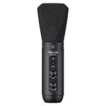 Microfono Tascam TM-250U USB supercardioide con uscita cuffie e supporto Microfono Tascam TM-250U USB supercardioide con uscita cuffie e supporto