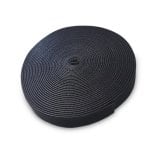 Passacâble Savio OC-01/B Velcro 10 m Noir pour bureau ou mur Passacâble Savio OC-01/B Velcro 10 m Noir pour bureau ou mur
