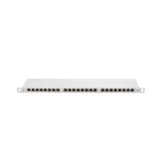 Patch Panel Lanberg PPS6-0024-S 24 puertos RJ-45 Cat6 metálico rack 0.5U