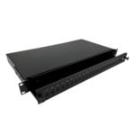 Pannello Patch Roline FOP-1U-24SCS-C Rack 1U 24 Porte Nero