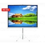 Schermo proiezione Apple Maclean MC-536 manuale 72" 4:3 portatile