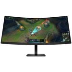 HP OMEN 34c G2 Monitor Curvo 34" UltraWide Quad HD 180Hz VA Display HDR 400 1ms