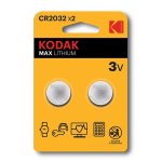 Pila Kodak CR2032 Litio 3 V 210 mAh Pack 2 Unidades