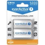 Bateria recarregável Everactive EVHRL14-5000 1,2 V 5000 mAh NiMH 2 unidades Bateria recarregável Everactive EVHRL14-5000 1,2 V 5000 mAh NiMH 2 unidades