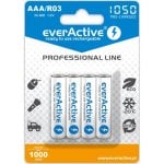 Bateria recarregável Everactive EVHRL03-1050 AAA NiMH 1050mAh 4 unidades Bateria recarregável Everactive EVHRL03-1050 AAA NiMH 1050mAh 4 unidades