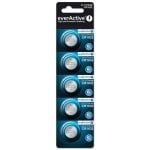 Bateria Everactive CR16325BL CR1632 Lítio 3V Pack 5 Unidades Bateria Everactive CR16325BL CR1632 Lítio 3V Pack 5 Unidades