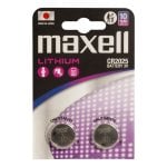 Batteria Maxell 12239200 CR2025 3V 170mAh LiMnO2 Blister 2 Pezzi Batteria Maxell 12239200 CR2025 3V 170mAh LiMnO2 Blister 2 Pezzi