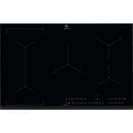 Placa de indução Electrolux EIV835 80 cm 5 zonas Touch Preto integrada Placa de indução Electrolux EIV835 80 cm 5 zonas Touch Preto integrada